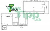 1-izbový byt s 6m izbou a s loggiou 2x6MK