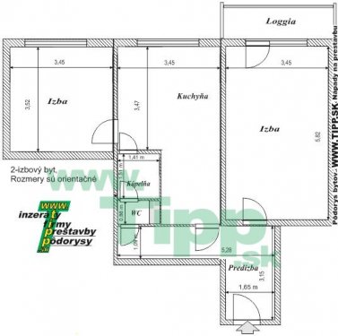 2-izbový byt 12 posch s balkonom L pôdorys.JPG